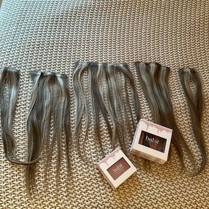 Never worn box just opened!! HABIT HAIR CLIP IN PARTIAL LENGTH SET 18 inch